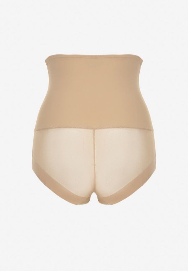 Born2be - Beżowe Majtki Modelujące z Wysokim Stanem Liredia. Stan: podwyższony. Kolor: beżowy