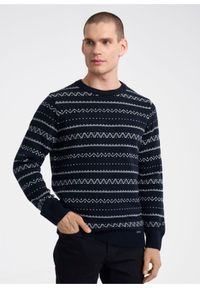 Ochnik - Sweter męski. Okazja: na co dzień. Materiał: akryl. Długość: długie. Styl: casual #1