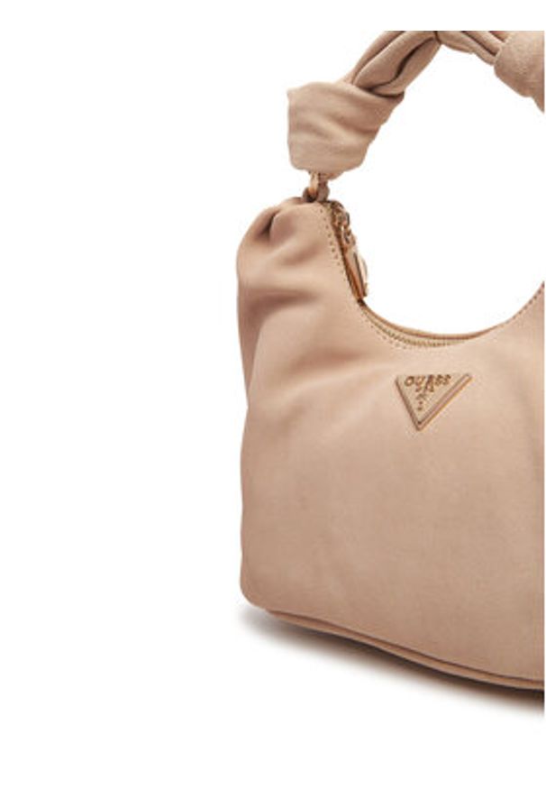 Guess Torebka Isotta HWSG96 60010 Beżowy. Kolor: beżowy. Materiał: skórzane, zamszowe