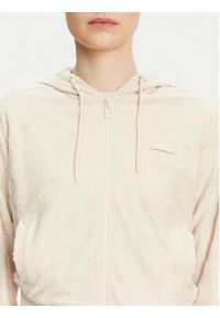 Guess Bluza V5GQ00 KCT02 Beżowy Regular Fit. Kolor: beżowy. Materiał: syntetyk #4