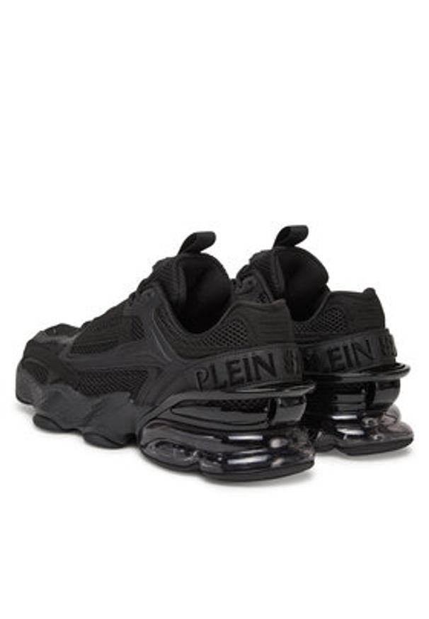 Plein Sport Sneakersy Thunderbeast // GEN.X.05 SAES USC0750 STE003N Czarny. Kolor: czarny. Materiał: materiał