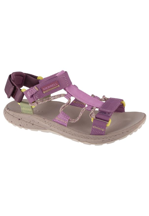 Merrell - Sandały damskie, Bravada 2 Strap Sport W Sandal. Kolor: fioletowy. Materiał: materiał, tkanina, syntetyk, guma