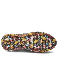 Sneakersy damskie Laura Vita, cholewka ze skóry naturalnej z delikatną siateczką wzór kwiatowy sznurowane lekka podeszwa wygodny fason, czarne, Jocta. Kolor: czarny. Materiał: skóra. Szerokość cholewki: normalna. Wzór: kwiaty #5