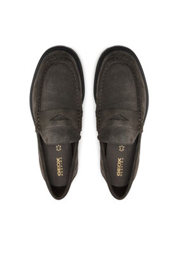 Geox Półbuty U Spherica Ec7 U36FRB 00022 C6372 Brązowy. Kolor: brązowy. Materiał: skóra, zamsz