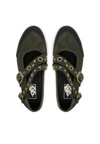 Vans Półbuty Mary Jane Straps VN000D9AOLV1 Zielony. Kolor: zielony. Materiał: skóra, zamsz #7