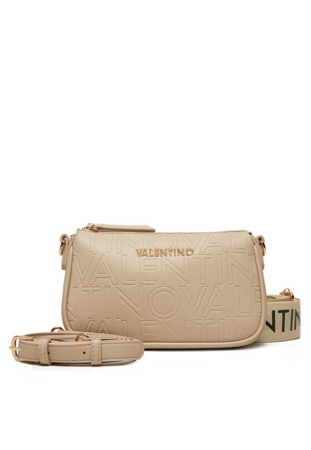 VALENTINO - Valentino Torebka Pansy VBS8PG42 Écru. Kolor: kremowy. Materiał: skórzane