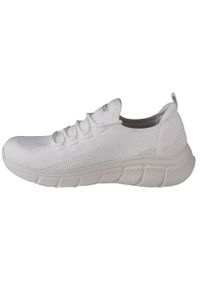 skechers - Buty do chodzenia sneakersy damskie Skechers Bobs Sport B Flex-Color Connect. Kolor: biały. Model: Skechers Sport. Sport: turystyka piesza