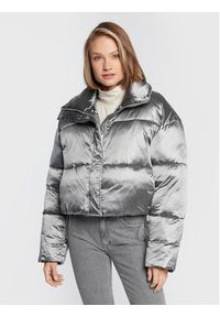 Calvin Klein Kurtka puchowa High Shine Metallic K20K204688 Srebrny Regular Fit. Kolor: srebrny. Materiał: syntetyk. Sezon: zima #5