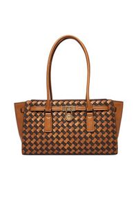 MICHAEL Michael Kors Torebka 30R6GNXT0T Brązowy. Kolor: brązowy. Materiał: skórzane #3