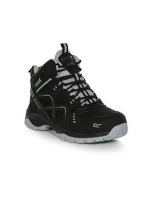 Vendeavour ES Regatta dziecięce trekkingowe buty. Kolor: czarny. Materiał: poliester. Sport: turystyka piesza