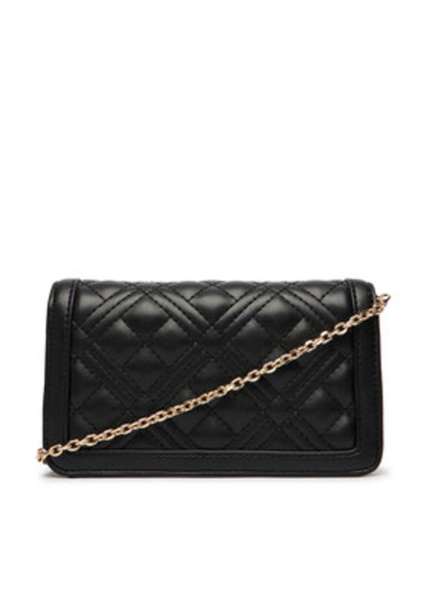 Love Moschino - LOVE MOSCHINO Torebka JC5681PP1OLA0000 Czarny. Kolor: czarny. Materiał: skórzane