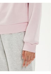 Gina Tricot Bluza Basic 10943 Różowy Relaxed Fit. Kolor: różowy. Materiał: syntetyk, bawełna #4