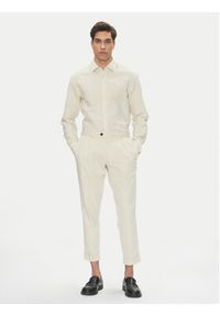 BOSS Koszula C-Hal 50539531 Biały Casual Fit. Okazja: na co dzień. Kolor: biały. Materiał: bawełna. Styl: casual #3