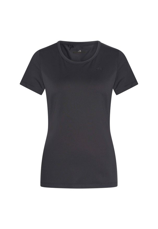 EURO-STAR - Damska koszulka do jazdy konnej Euro-Star Enya. Kolor: czarny. Sport: jeździectwo