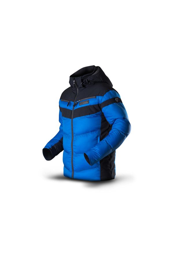 TRIMM - Kurtka Trimm ECCO. Kolor: niebieski, wielokolorowy, czarny. Materiał: nylon. Sezon: zima. Styl: wakacyjny