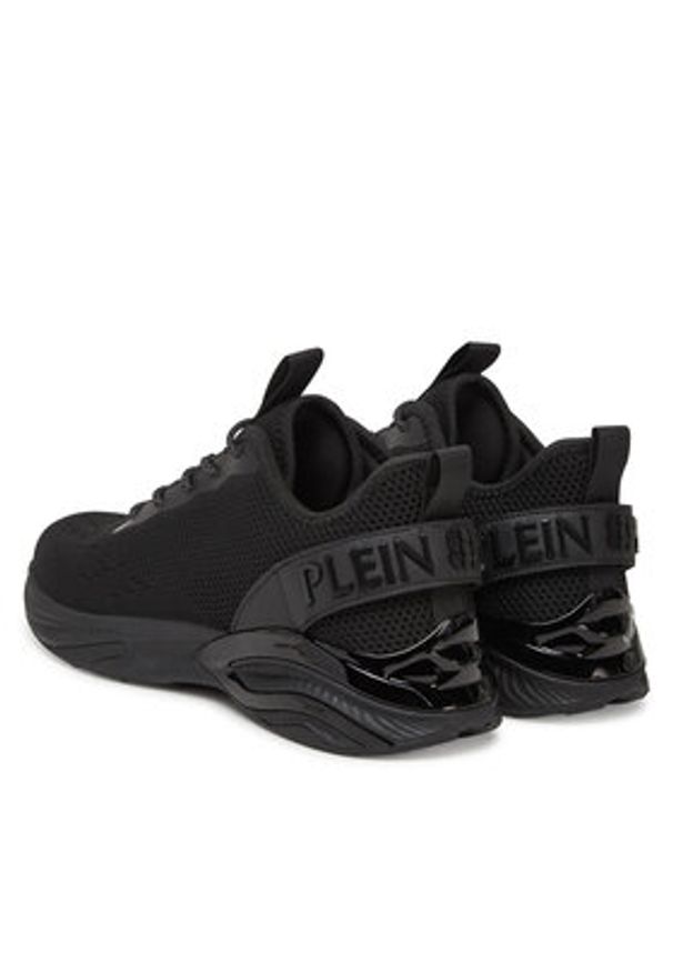 Plein Sport Sneakersy Nitro Xtreme // GEN.X.05 SAES USC0747 STE003N Czarny. Kolor: czarny. Materiał: materiał
