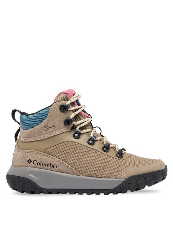 columbia - Columbia Trzewiki Burnsider™ Waterproof 2128841 Brązowy. Kolor: brązowy. Materiał: materiał