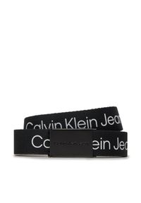 Pasek Dziecięcy Calvin Klein Jeans. Kolor: czarny
