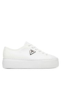 Guess Trampki FLTJO2 FAB12 Biały. Kolor: biały. Materiał: materiał
