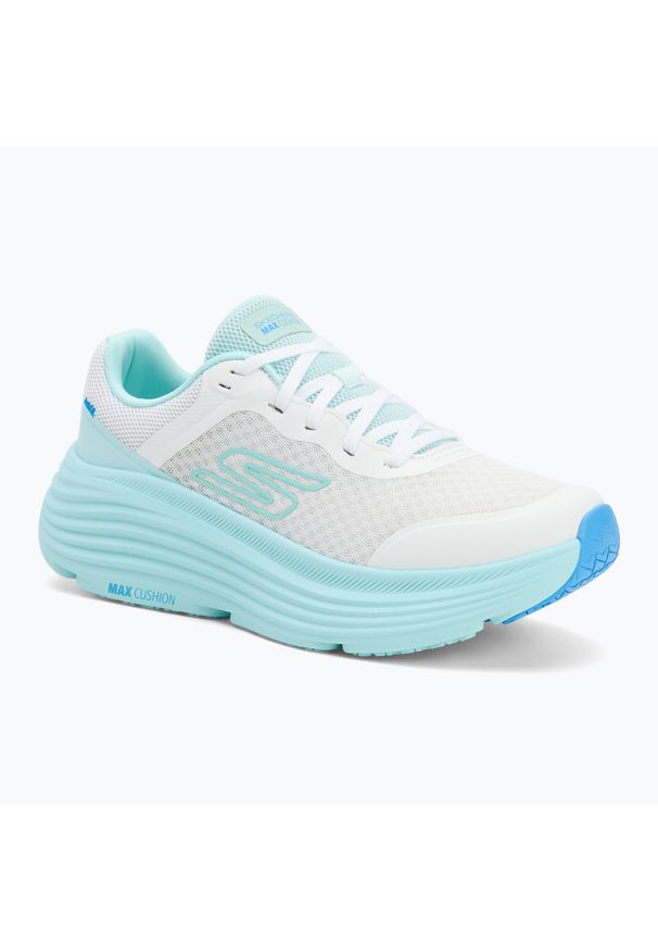 skechers - Buty damskie SKECHERS Max Cushioning Endeavour Canova. Kolor: biały. Model: Skechers Sport. Sport: turystyka piesza