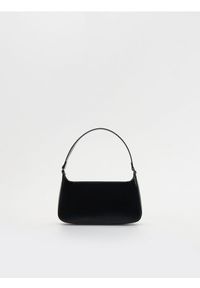 Reserved - Torebka z imitacji skóry - czarny. Kolor: czarny. Materiał: skórzane #1