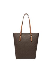 MICHAEL Michael Kors Torebka Quinn 30S5GQNT3B Brązowy. Kolor: brązowy. Materiał: skórzane