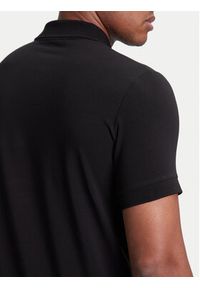 Karl Lagerfeld - KARL LAGERFELD Polo 745088 553235 Czarny Regular Fit. Typ kołnierza: polo. Kolor: czarny. Materiał: bawełna #4