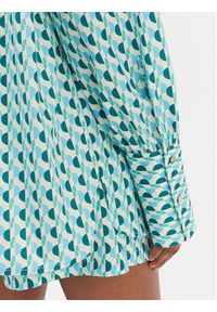 Seafolly Koszula Sorrento 55575-TO Zielony Oversize. Kolor: zielony. Materiał: bawełna #2