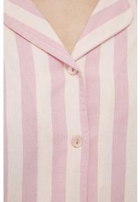 Brave Soul komplet piżamowy (3-pack) kolor różowy bawełniana. Kolor: różowy. Materiał: bawełna. Długość: długie