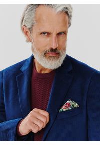 Pako Lorente - PAKO LORENTE – Sztruksowa jednorzędowa marynarka męska. Materiał: sztruks #5