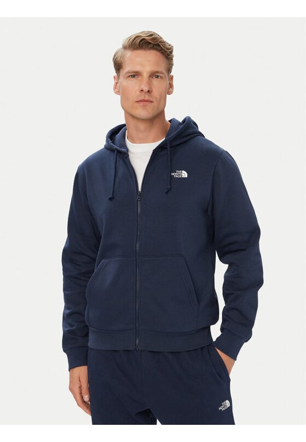 The North Face Bluza Evolution Simple Dome NF0A8EU1 Granatowy Regular Fit. Kolor: niebieski. Materiał: syntetyk