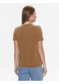 only - ONLY T-Shirt 15307292 Brązowy Regular Fit. Kolor: brązowy. Materiał: syntetyk #3