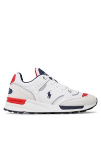 Polo Ralph Lauren Sneakersy Trackstr 200 809846186001 Biały. Kolor: biały. Materiał: skóra