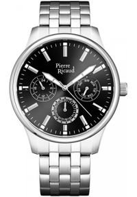 Zegarek męski Pierre Ricaud P91106.5114QF srebrny. Kolor: srebrny #1