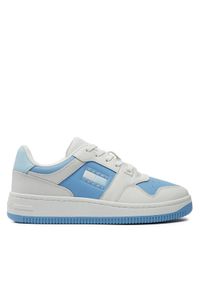 Tommy Jeans Sneakersy Tjw Retro Basket Tonal Logo EN0EN02571 Niebieski. Kolor: niebieski