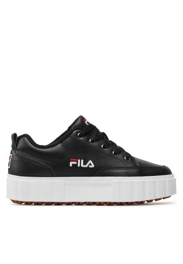 Sneakersy Fila. Kolor: czarny