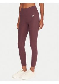 Roxy Legginsy Heart Into It Ankle ERJNP03690 Fioletowy Slim Fit. Kolor: fioletowy. Materiał: syntetyk #1