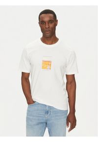 Jack & Jones T-Shirt Split Graphic 12273000 Biały Regular Fit. Kolor: biały. Materiał: bawełna #1