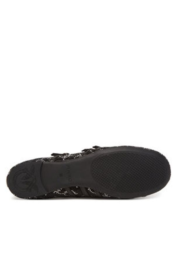 Pinko - PINKO Baleriny Gioia 10 SD0299 E025 Czarny. Kolor: czarny. Materiał: materiał