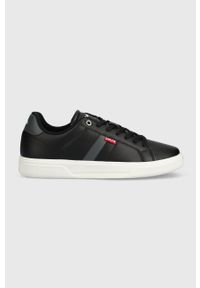 Levi's® - Levi's sneakersy ARCHIE kolor czarny 235431.59. Okazja: na spotkanie biznesowe. Nosek buta: okrągły. Kolor: czarny. Materiał: guma #1