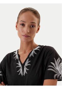 Tatuum Sukienka letnia Ayo T2509.202 Czarny Relaxed Fit. Kolor: czarny. Materiał: bawełna. Sezon: lato