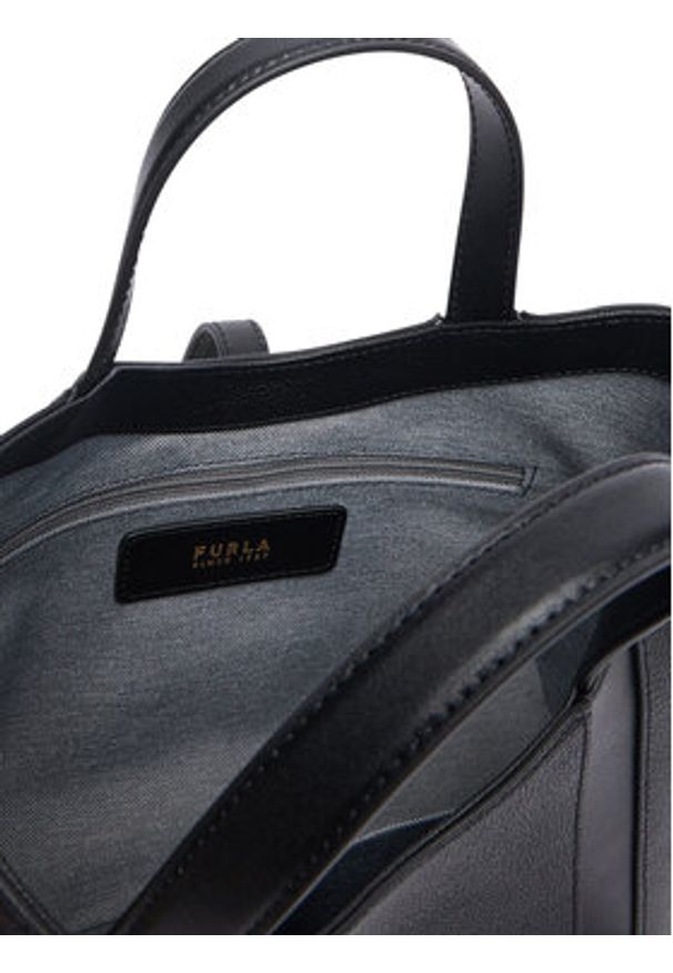 Furla Torebka Goccia S WB01789 BX3353 CN O6000 Czarny. Kolor: czarny. Materiał: skórzane