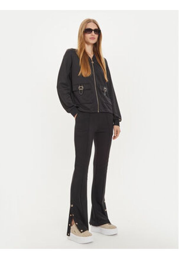 Liu Jo Sport Bluza TF4147 F0778 Czarny Regular Fit. Kolor: czarny. Materiał: bawełna, syntetyk. Styl: sportowy