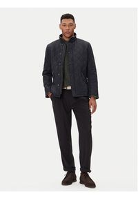 Barbour Kurtka przejściowa Powell MQU0281NY71 Granatowy Slim Fit. Kolor: niebieski. Materiał: syntetyk #4