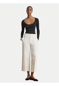 Lauren Ralph Lauren - LAUREN RALPH LAUREN Bluzka 200980145005 Czarny Slim Fit. Kolor: czarny. Materiał: bawełna #3