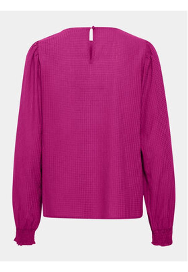 Kaffe Bluzka Kadorte 10507840 Różowy Regular Fit. Kolor: różowy. Materiał: syntetyk