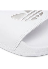 Adidas - adidas Klapki adilette Lite W GZ6197 Biały. Kolor: biały. Materiał: skóra #7