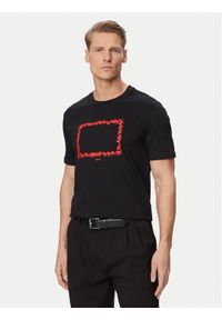 Hugo - HUGO T-Shirt Duhorse 50557684 Czarny Regular Fit. Kolor: czarny. Materiał: bawełna #1