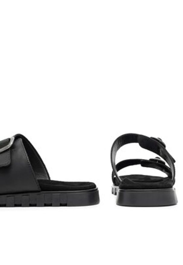 Lasocki Klapki CODE-102 MB Czarny. Kolor: czarny. Materiał: skóra