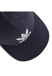 Adidas - adidas Czapka z daszkiem Trefoil Baceball Cap HD9698 Granatowy. Kolor: niebieski. Materiał: materiał #4